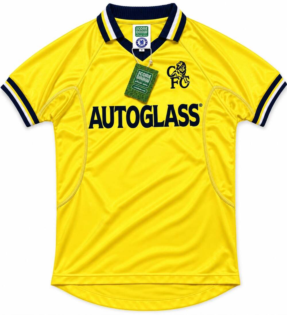 Chelsea 1998 2000 Third Shirt Umbro Vintage Soccer Jersey Football XL